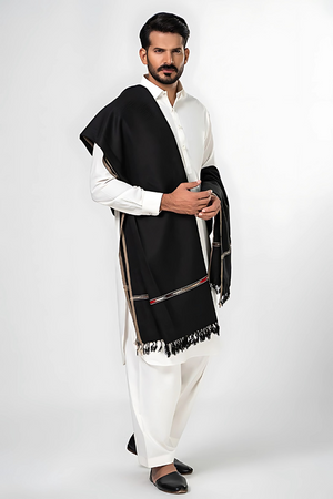 Pure Kashmiri wool men's shawls