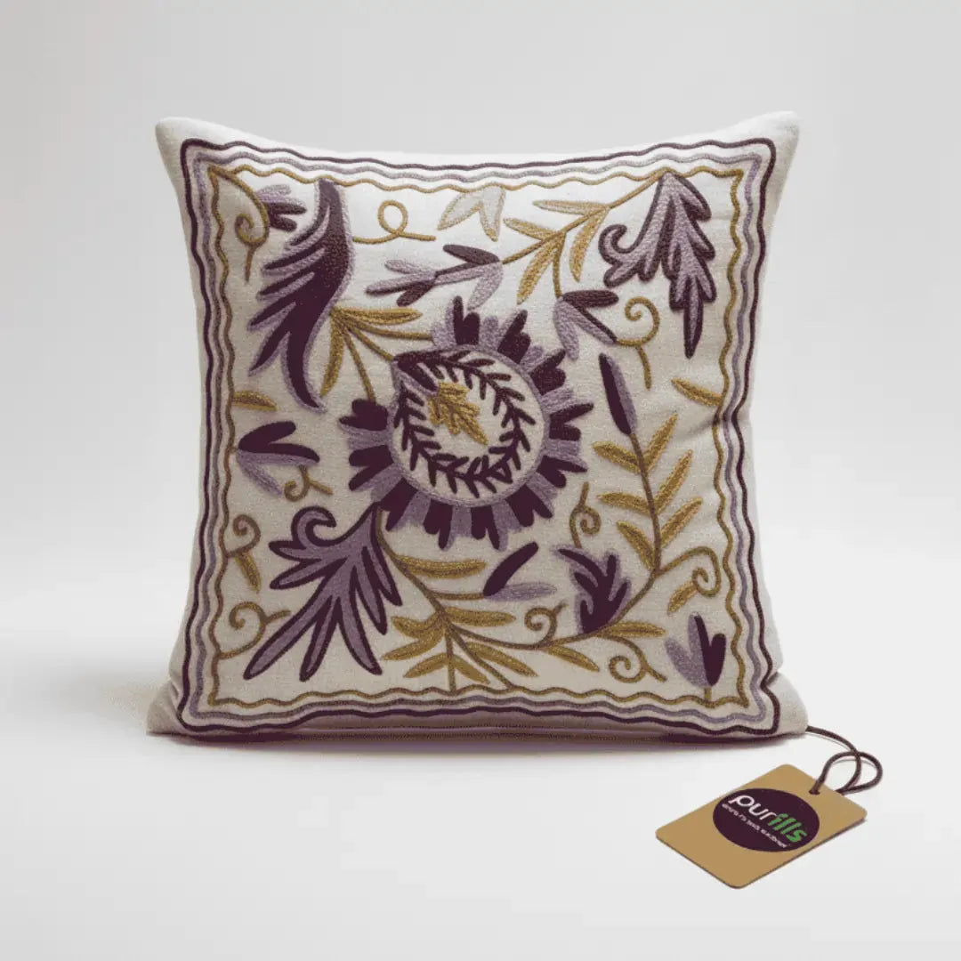 Purills Kashmiri Handcrafted Pillow Soft
